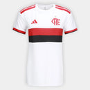 Camisa Flamengo I 26/27 s/n Torcedor Adidas Feminina - Branco